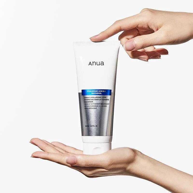 Anua-8-Hyaluronic-Acid-Hydrating-Gentle-Foaming-Cleanser-6 - Holy Skin