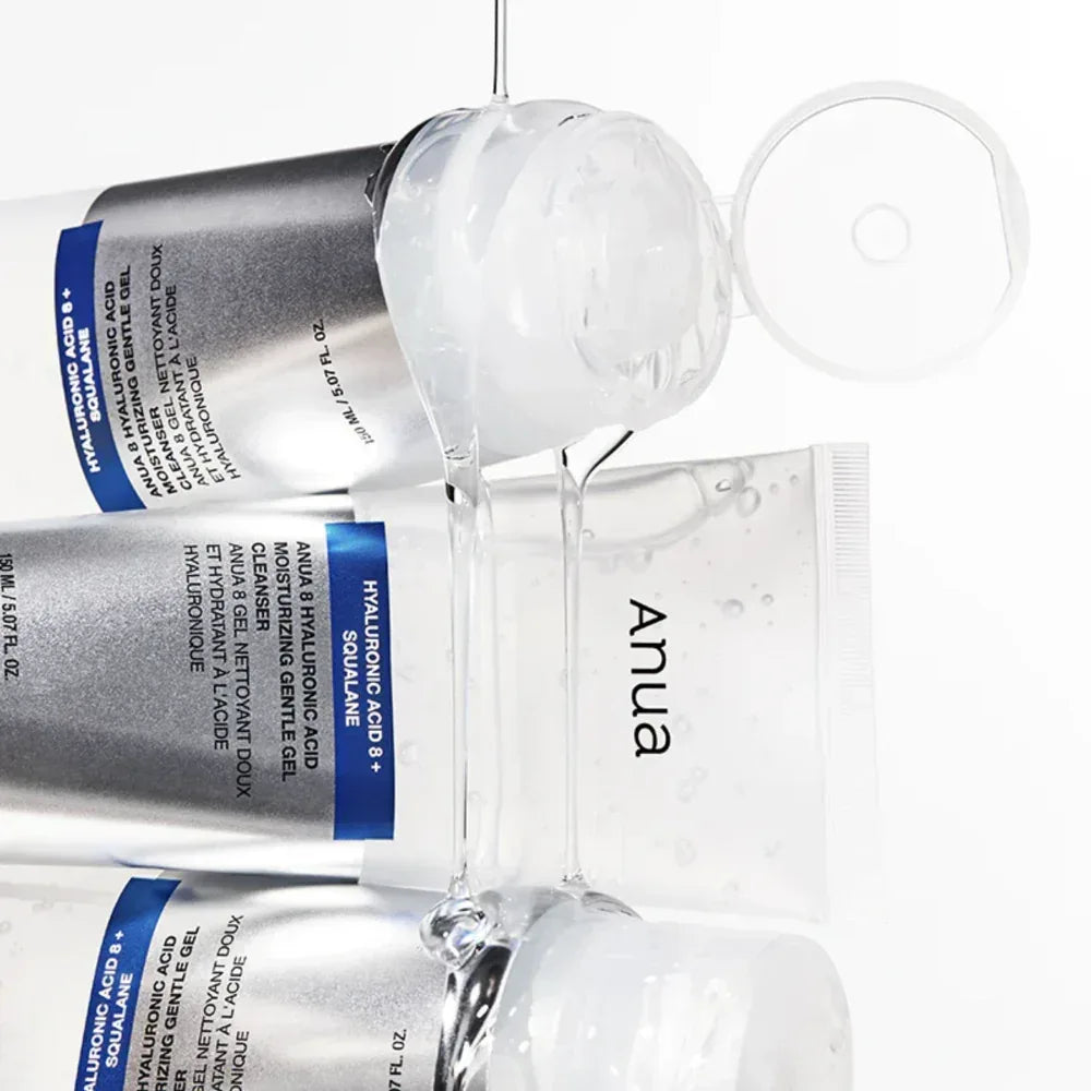 Anua-8-Hyaluronic-Acid-Moisturizing-Gentle-Gel-Cleanser-5 - Holy Skin
