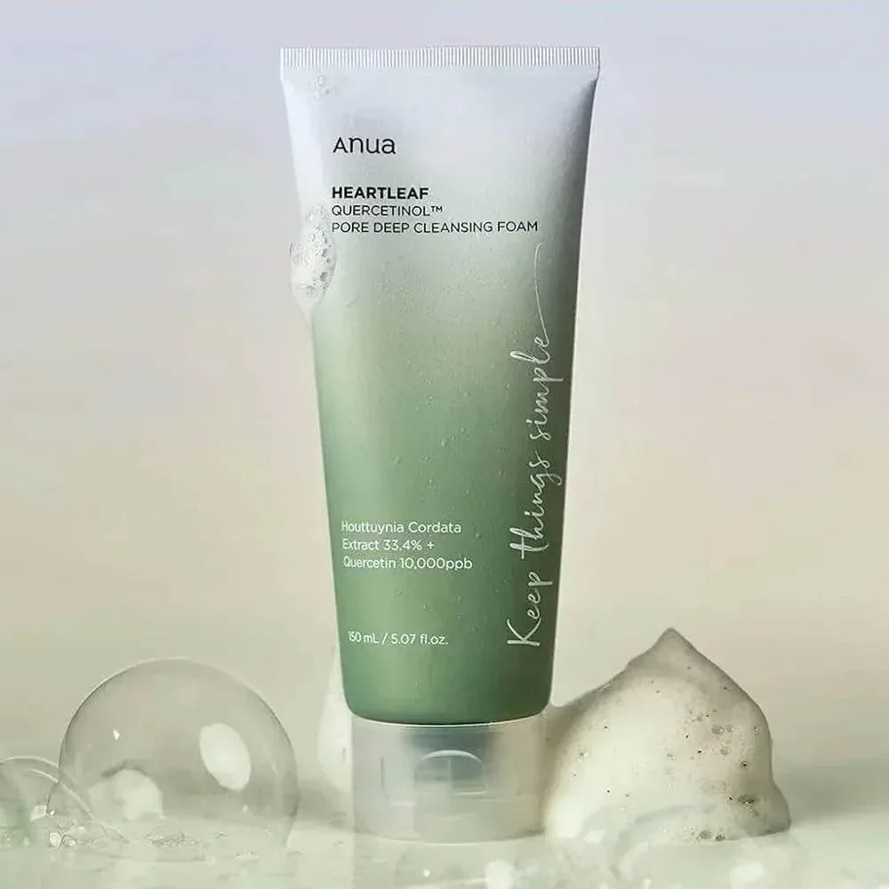 Anua-Heartleaf-Quercetinol-Pore-Deep-Cleansing-Foam-5 - Holy Skin