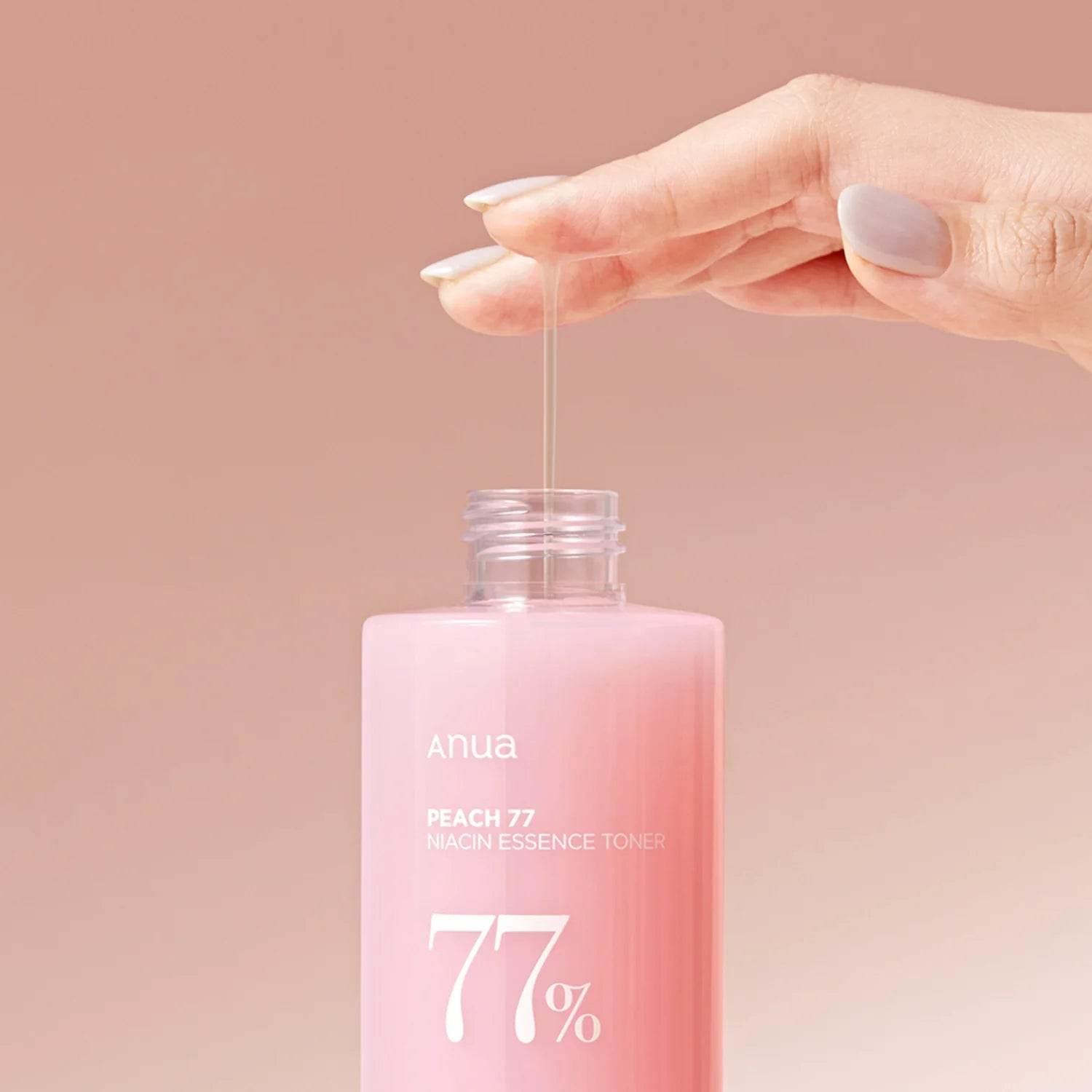 Anua - Peach 77% Niacin Essence Toner - Holy Skin