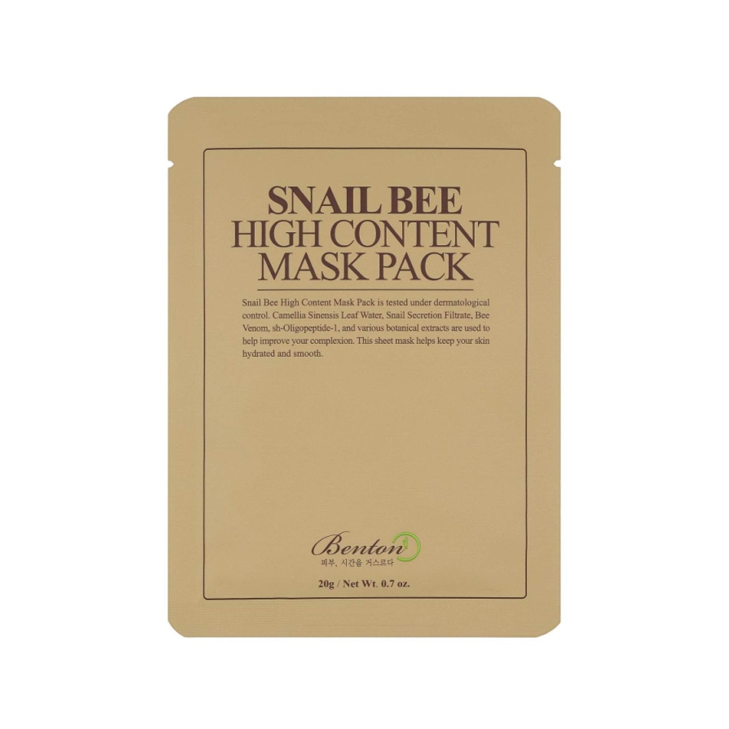 Benton - Snail Bee High Content Mask - Holy Skin