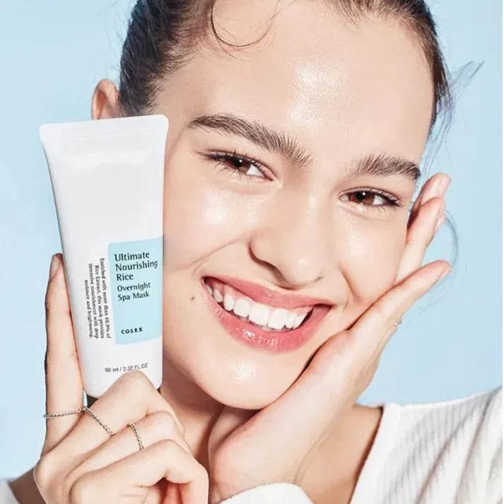 COSRX - Ultimate Nourishing Rice Overnight Spa Mask - Holy Skin