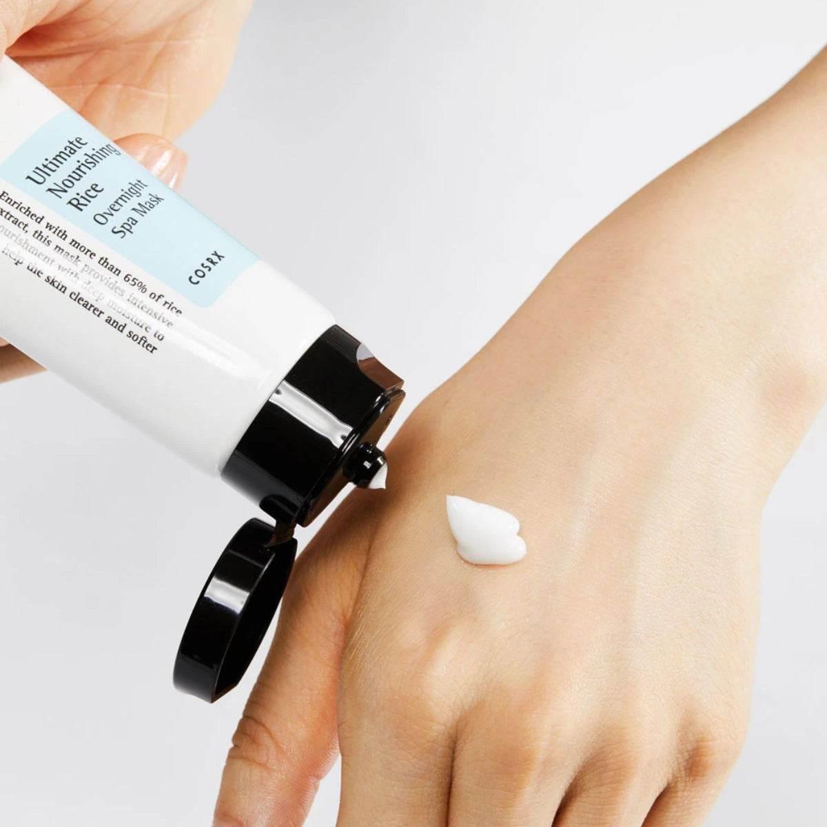 COSRX - Ultimate Nourishing Rice Overnight Spa Mask - Holy Skin