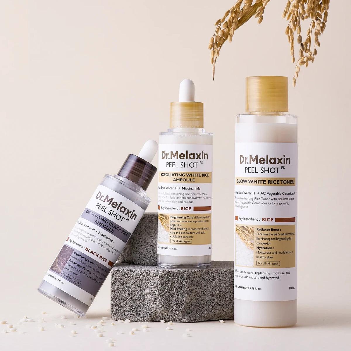Dr.Melaxin - Peel Shot Exfoliating Black Rice Ampoule