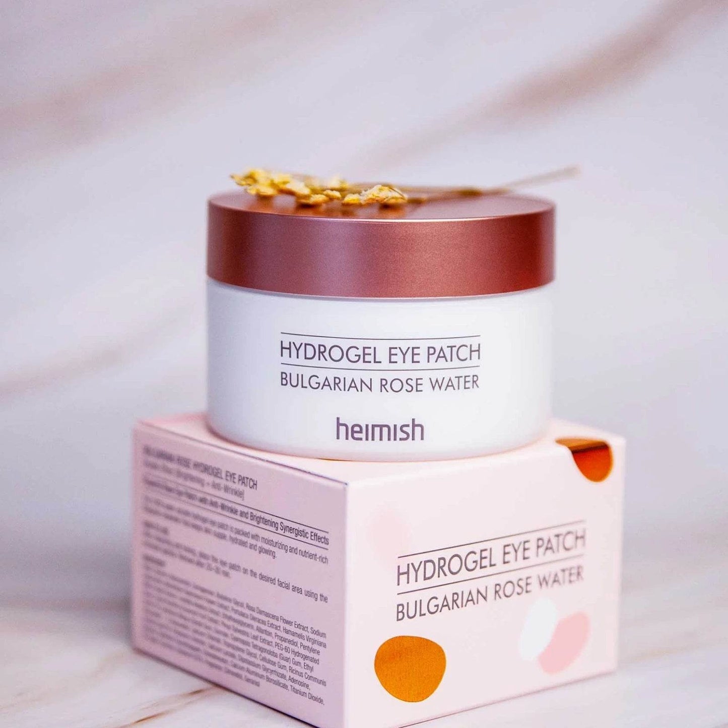 Heimish - Bulgarian Rose Hydrogel Eye Patch - Holy Skin