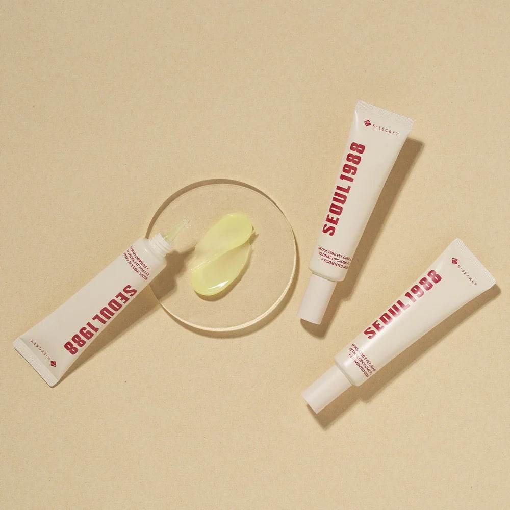 K-SECRET – SEOUL 1988 Eye Cream : Retinal Liposome 4% + Fermented Bean - Holy Skin