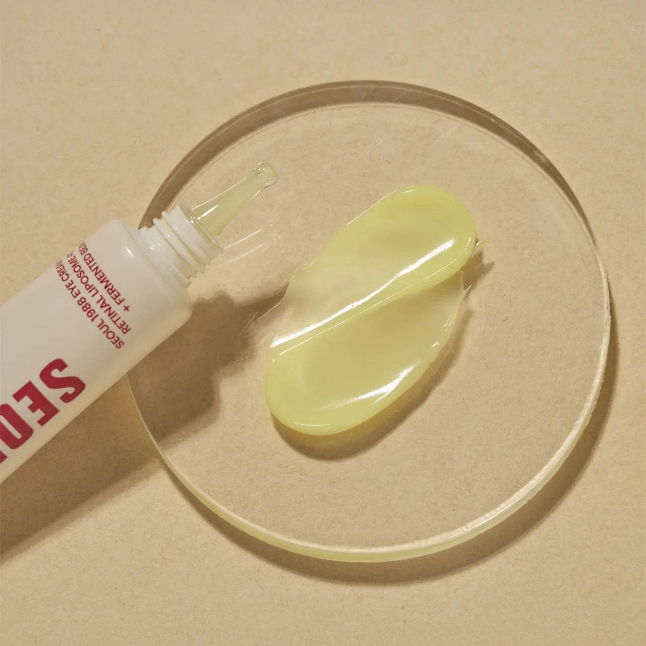 K-SECRET – SEOUL 1988 Eye Cream : Retinal Liposome 4% + Fermented Bean - Holy Skin