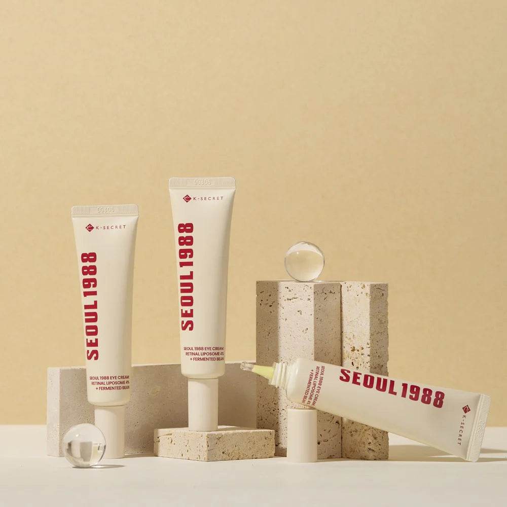 K-SECRET – SEOUL 1988 Eye Cream : Retinal Liposome 4% + Fermented Bean - Holy Skin