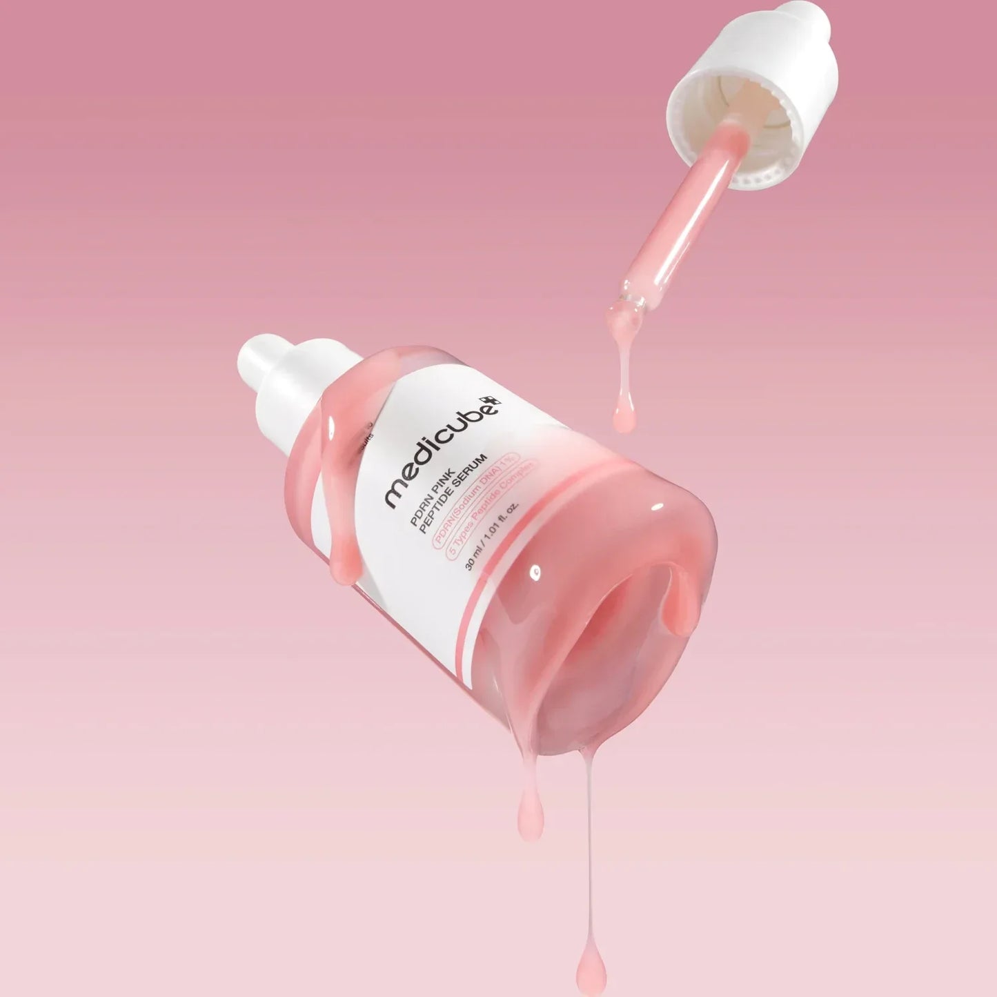 Medicube - PDRN Pink Peptide Serum - Holy Skin