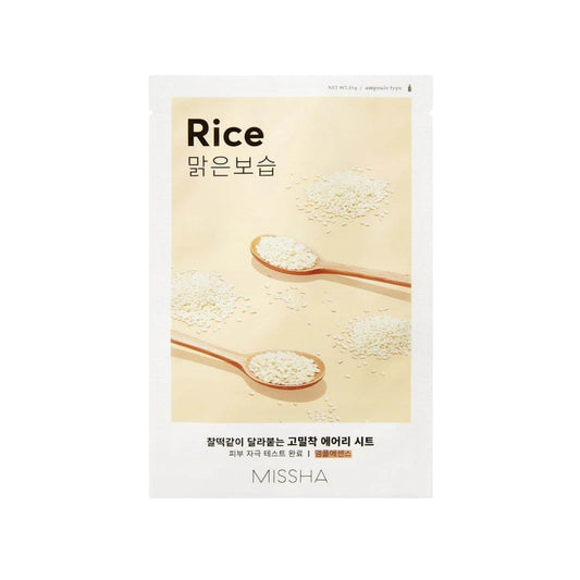 Missha - Airy Fit Sheet Mask : Riz - Holy Skin