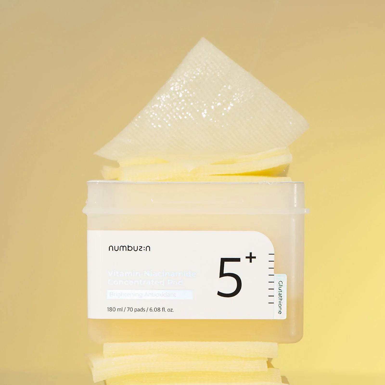 Numbuzin - No.5 Vitamin-Niacinamide Concentrated Pad - Holy Skin