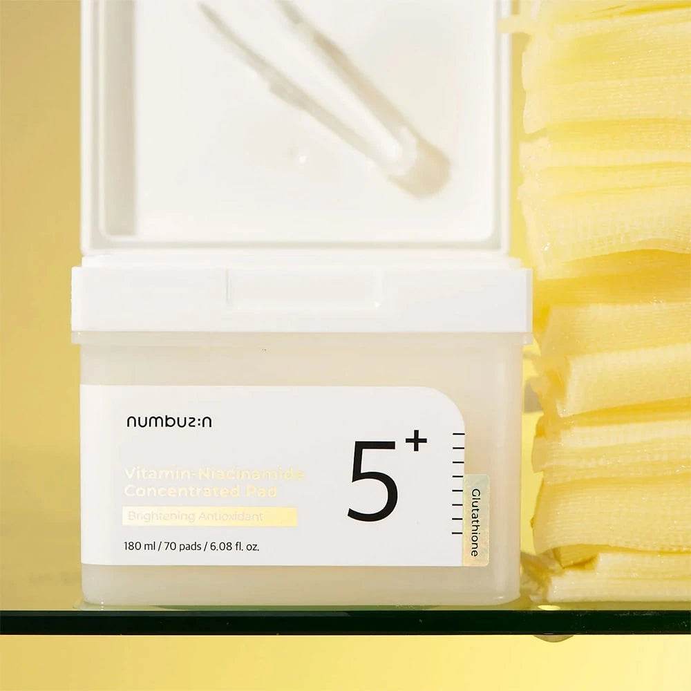 Numbuzin - No.5 Vitamin-Niacinamide Concentrated Pad - Holy Skin