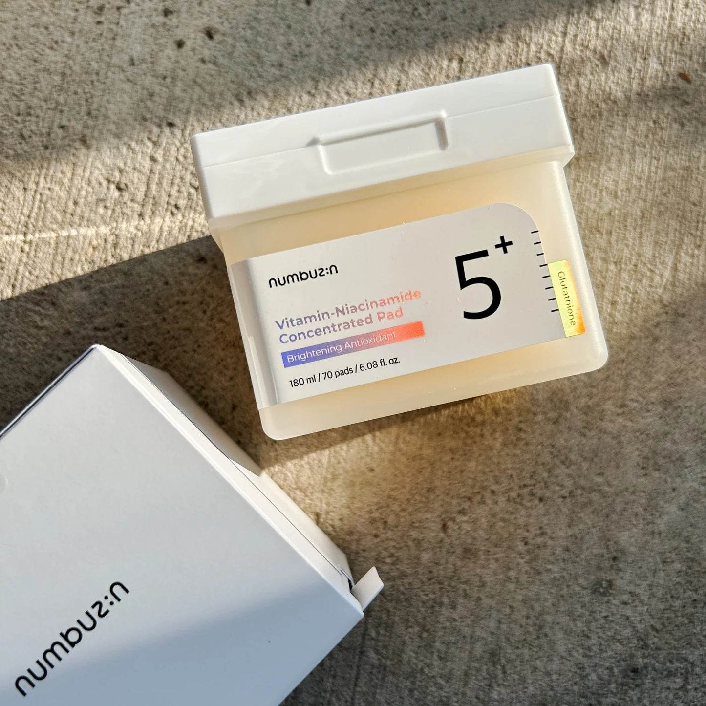 Numbuzin - No.5 Vitamin-Niacinamide Concentrated Pad - Holy Skin