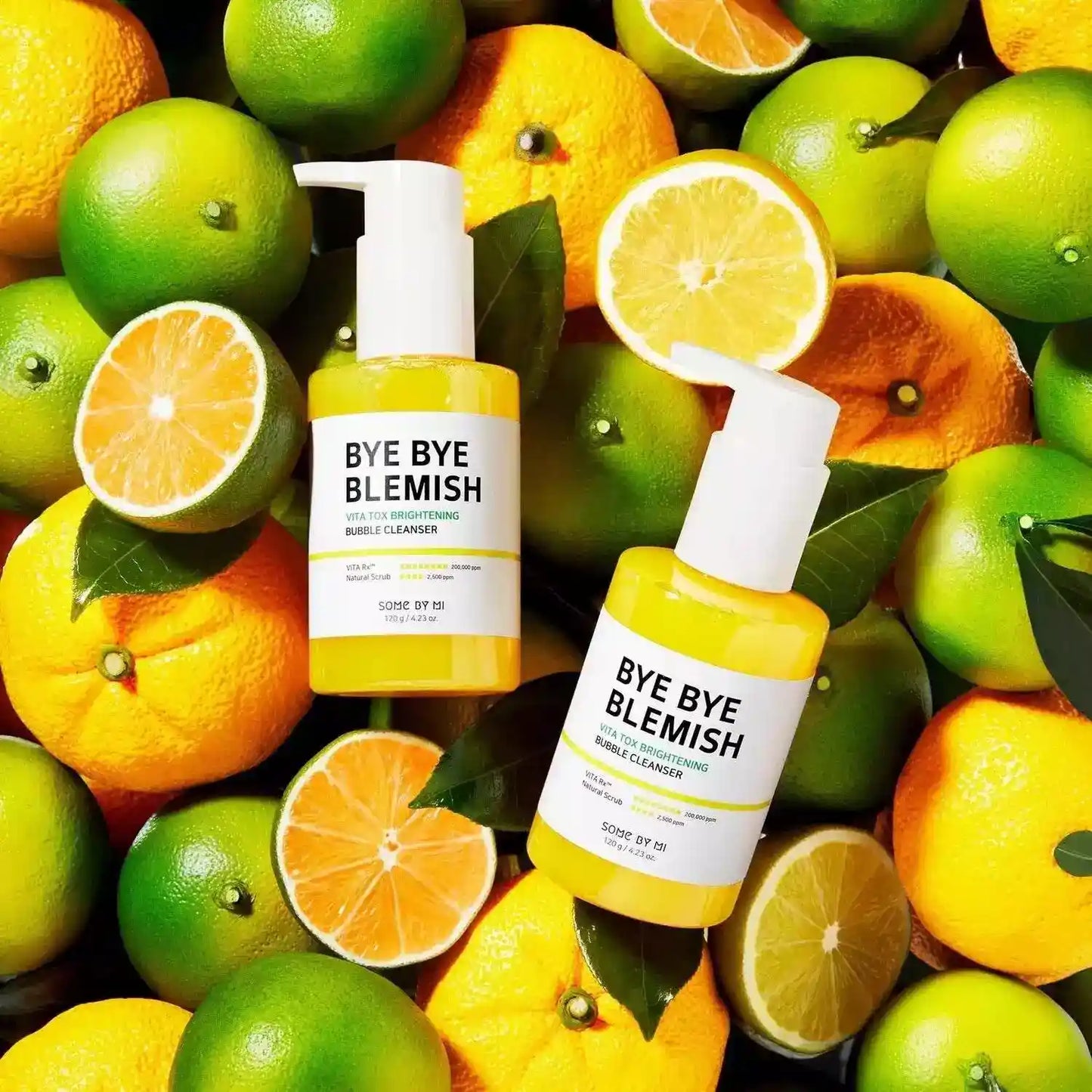 Some By Mi - Bye Bye Blemish Vita Tox Brightening Bubble Cleanser - Holy Skin