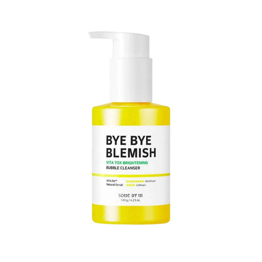 Some By Mi - Bye Bye Blemish Vita Tox Brightening Bubble Cleanser - Holy Skin