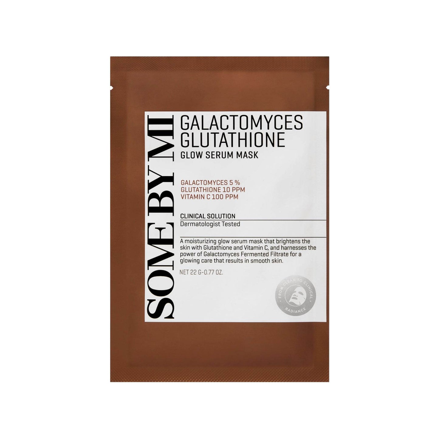 Some By Mi - Galactomyces Glutathione Glow Serum Mask - Holy Skin