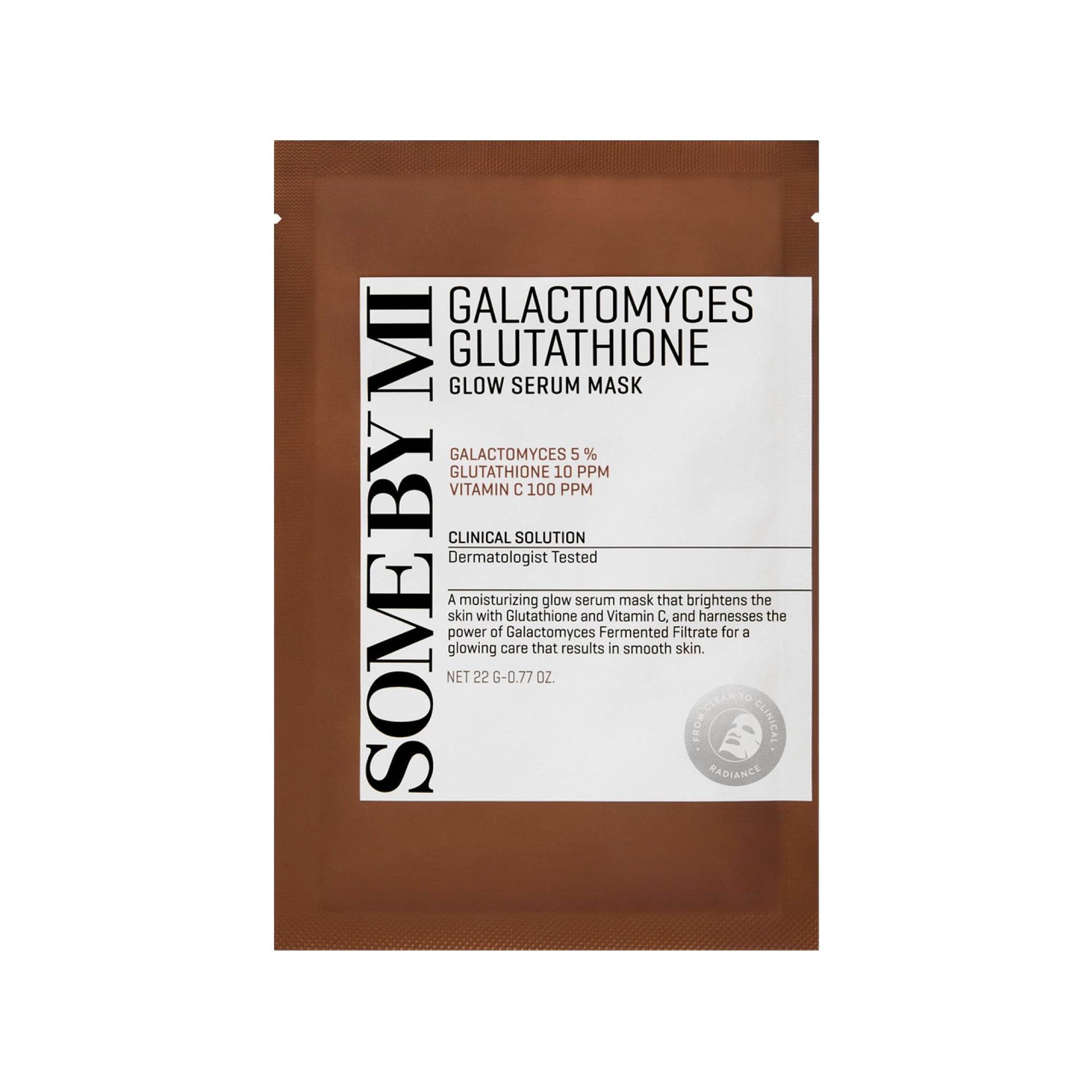 Some By Mi - Galactomyces Glutathione Glow Serum Mask - Holy Skin