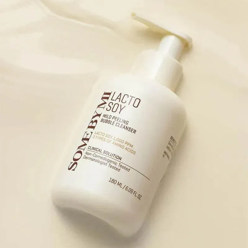 Some-By-Mi-Lacto-Soy-Mild-Peeling-Bubble-Cleanser-6 - Holy Skin