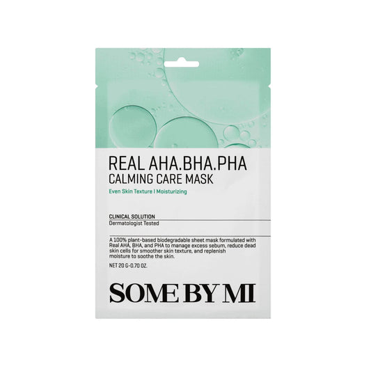 Some By Mi - Real AHA BHA PHA Calming Care Mask - Holy Skin