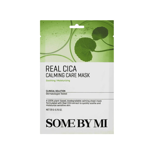 Some By Mi - Real Cica Calming Care Mask - Holy Skin