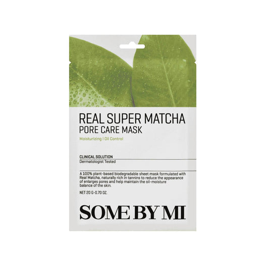 Some By Mi - Real Super Matcha Pore Care Mask - Holy Skin