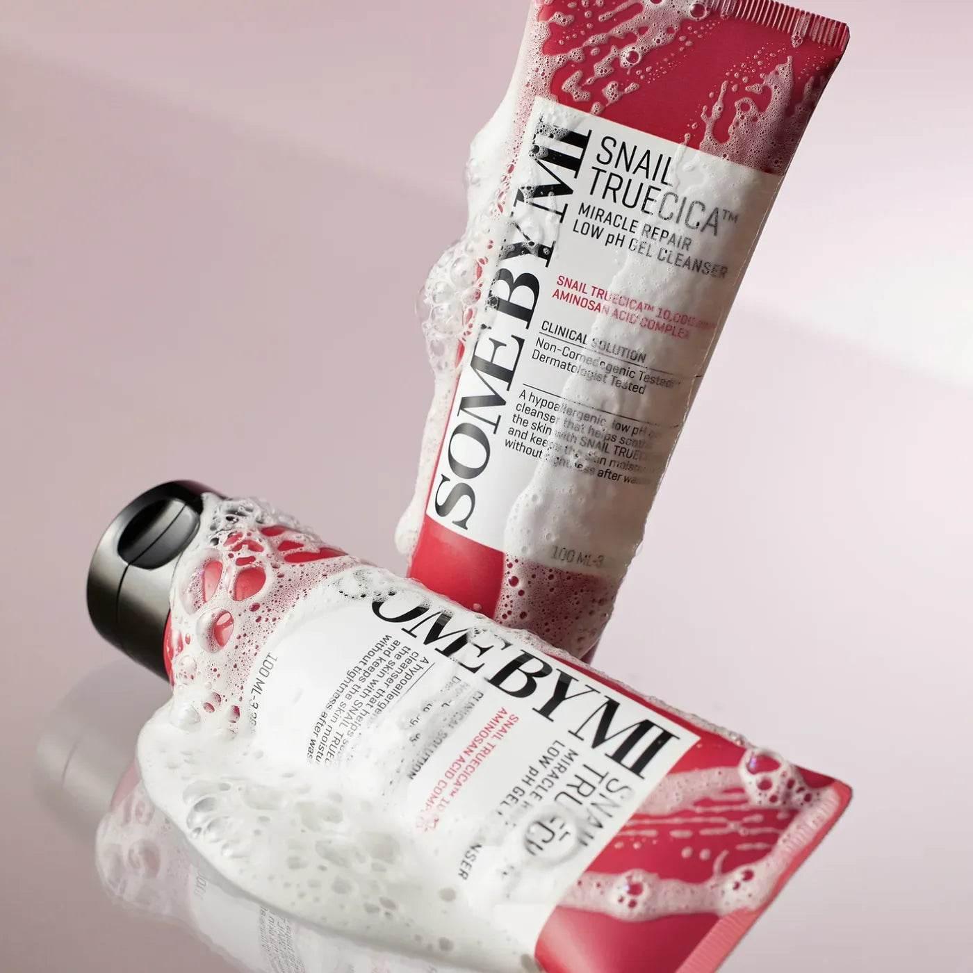 Some By Mi - Snail Truecica Miracle Repair Low pH Gel Cleanser - Holy Skin