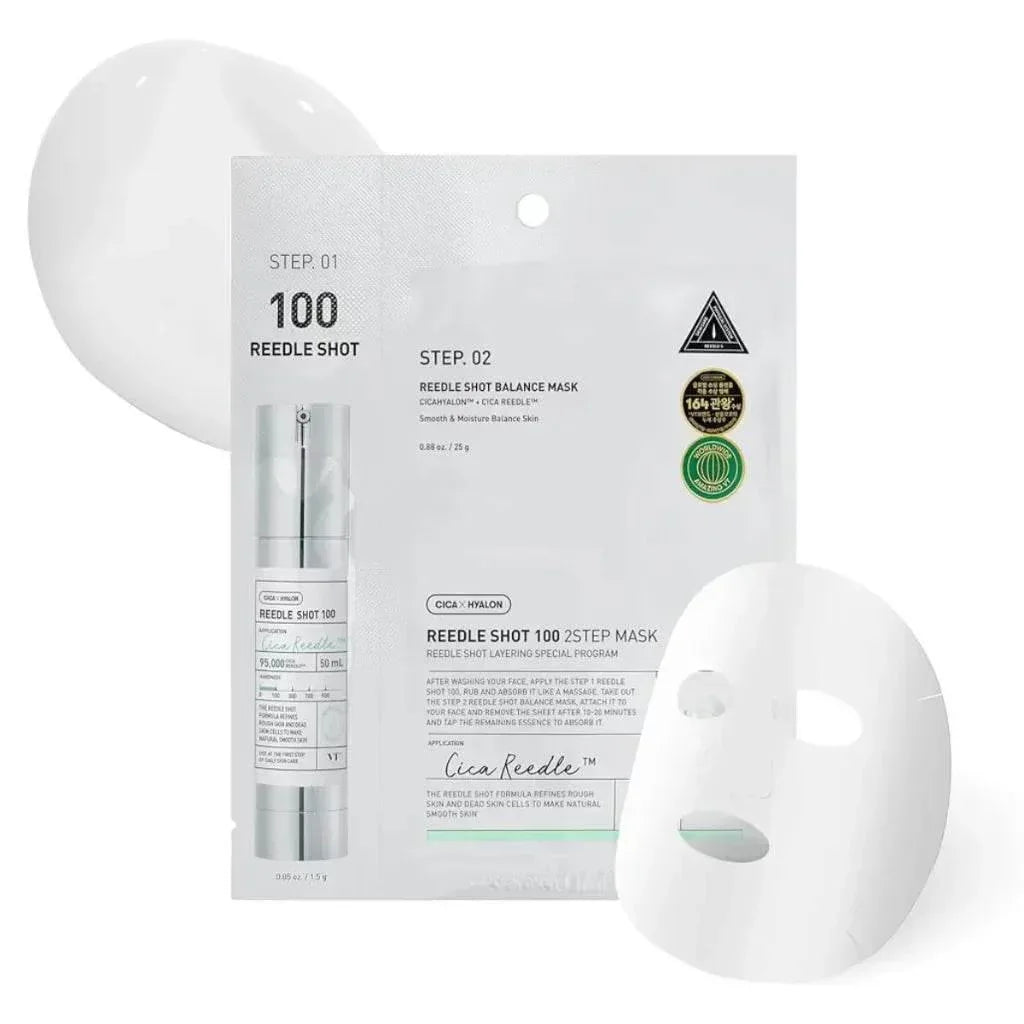 VT Cosmetics - Reedle Shot 100 2-Step Mask - Holy Skin