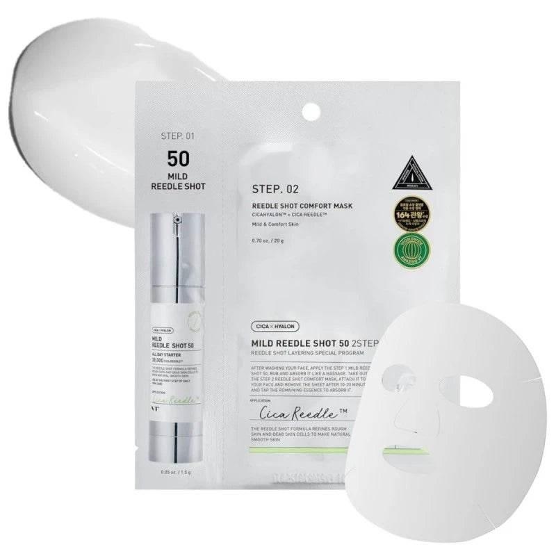 VT Cosmetics - Reedle Shot 50 2-Step Mask - Holy Skin