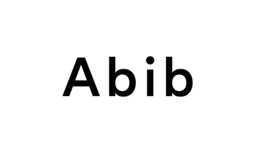 Logo de Abib - cosmétiques coréens high-tech et minimalistes