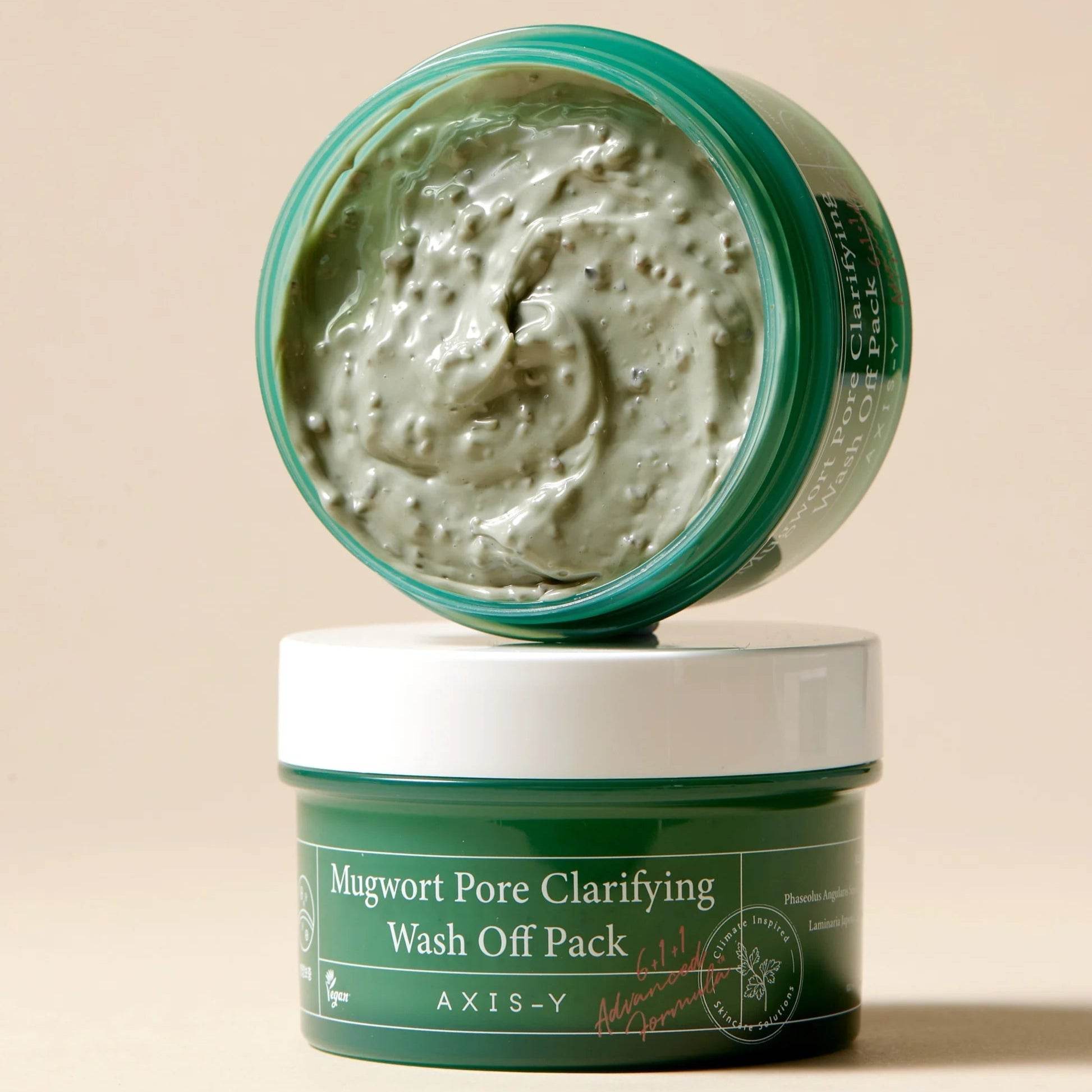 AXIS-Y - Mugwort Pore Clarifying Wash Off Pack - Holy Skin
