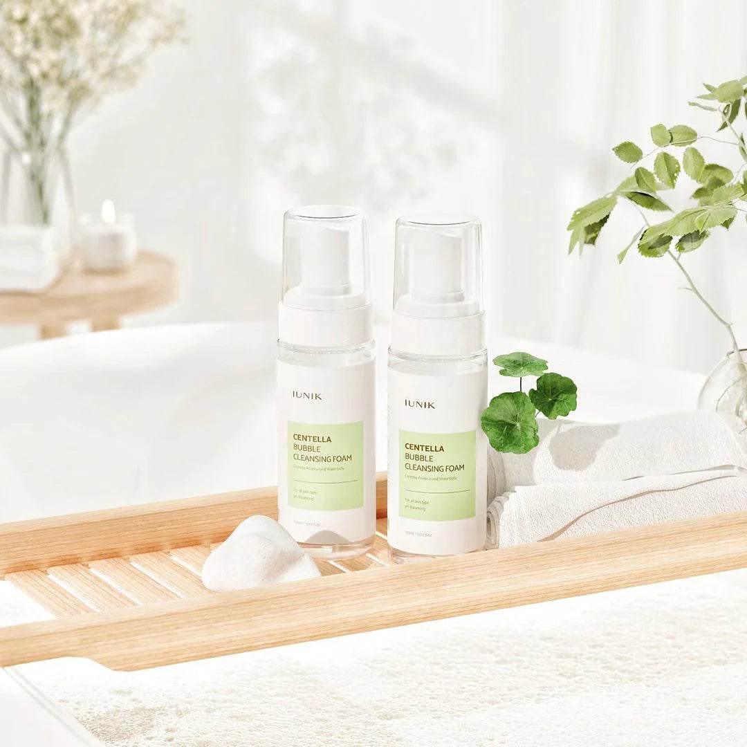 iUNIK - Centella Bubble Cleansing Foam - Holy Skin