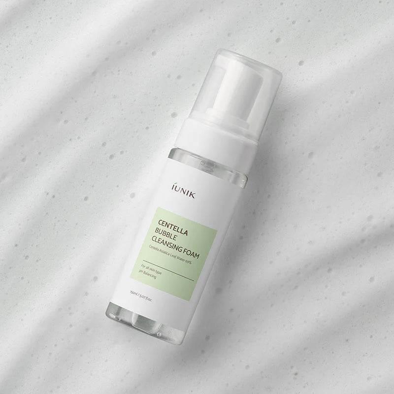 iUNIK - Centella Bubble Cleansing Foam - Holy Skin