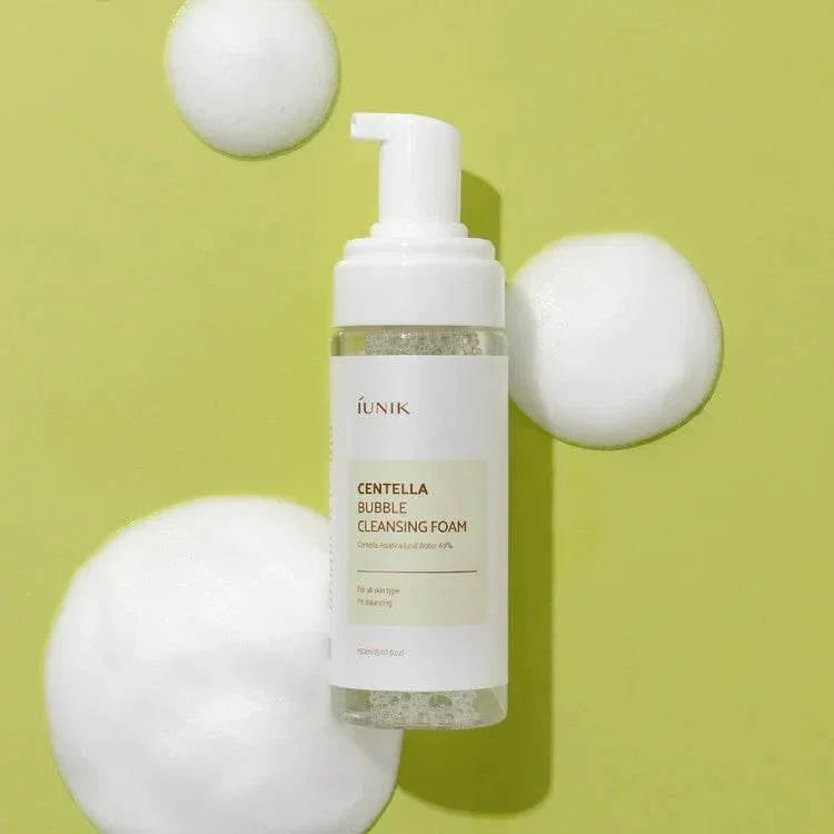 iUNIK - Centella Bubble Cleansing Foam - Holy Skin
