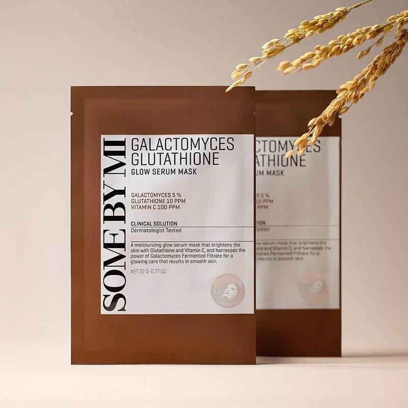 Some By Mi - Galactomyces Glutathione Glow Serum Mask - Holy Skin