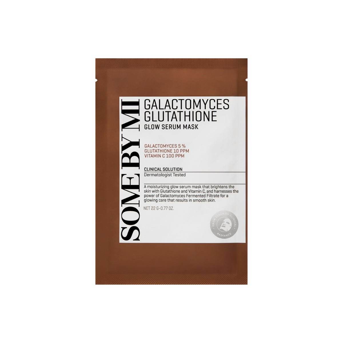 Some By Mi - Galactomyces Glutathione Glow Serum Mask - Holy Skin