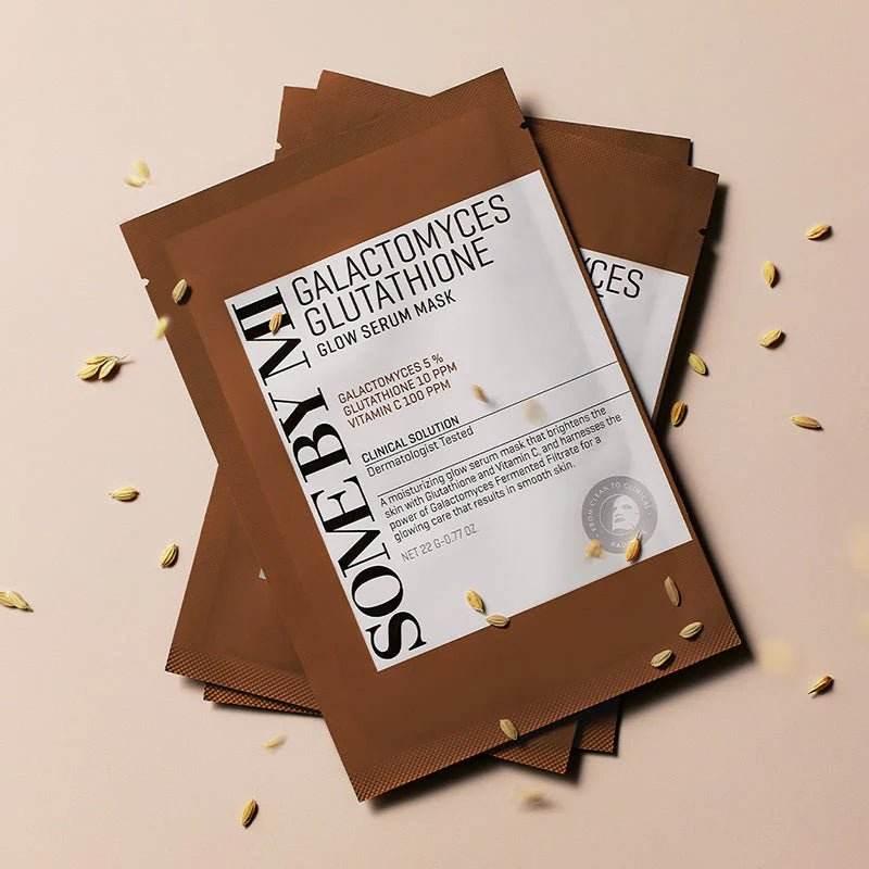 Some By Mi - Galactomyces Glutathione Glow Serum Mask - Holy Skin