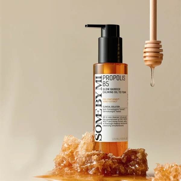 Some By Mi - Propolis B5 Glow Barrier Calming Oil to Foam - Holy Skin