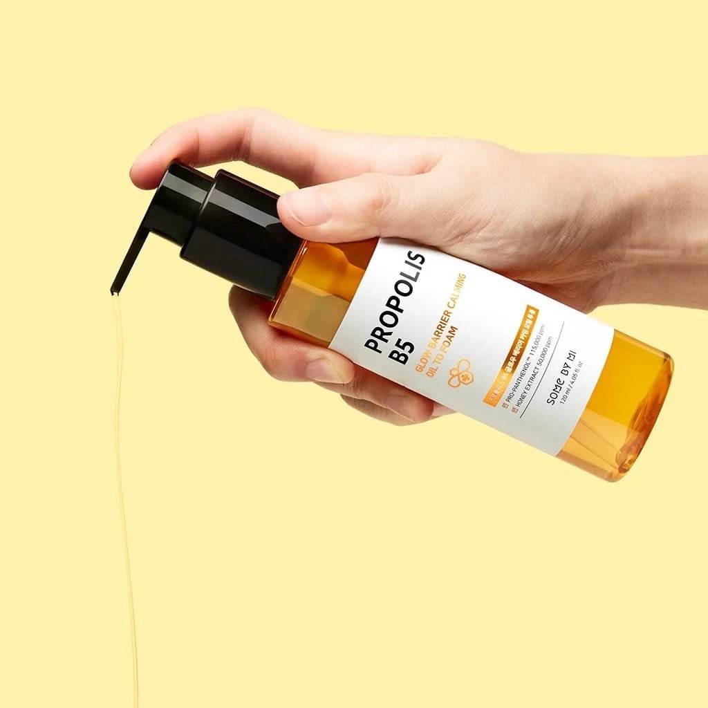 Some By Mi - Propolis B5 Glow Barrier Calming Oil to Foam - Holy Skin