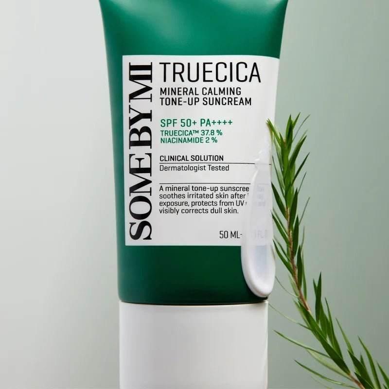 Some By Mi - Truecica Mineral Calming Tone-Up Suncream - Holy Skin
