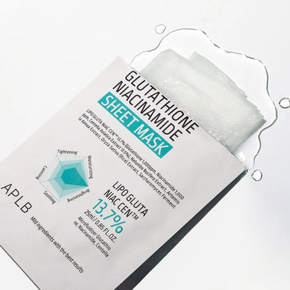 APLB - Glutathione Niacinamide Sheet Mask
