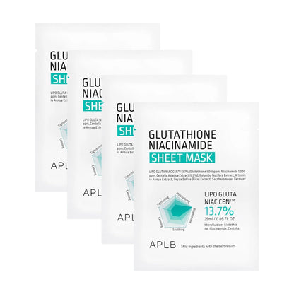 APLB - Glutathione Niacinamide Sheet Mask