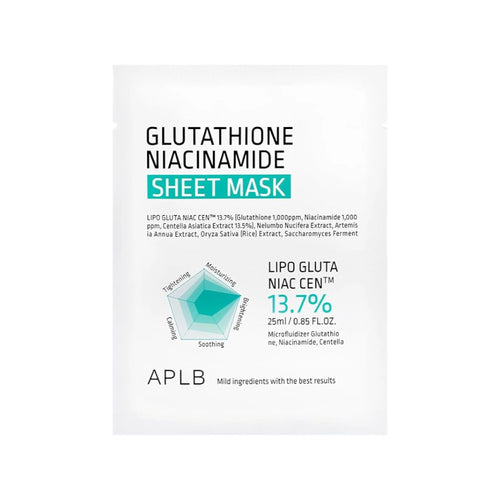 APLB - Glutathione Niacinamide Sheet Mask
