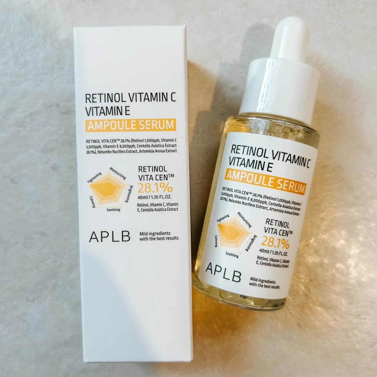 APLB - Retinol Vitamin C Vitamin E Ampoule Serum - Holy Skin