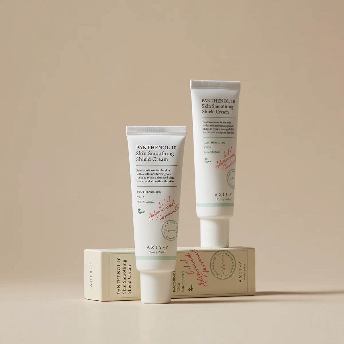 AXIS-Y - Panthenol 10 Skin Smoothing Shield Cream - Holy Skin