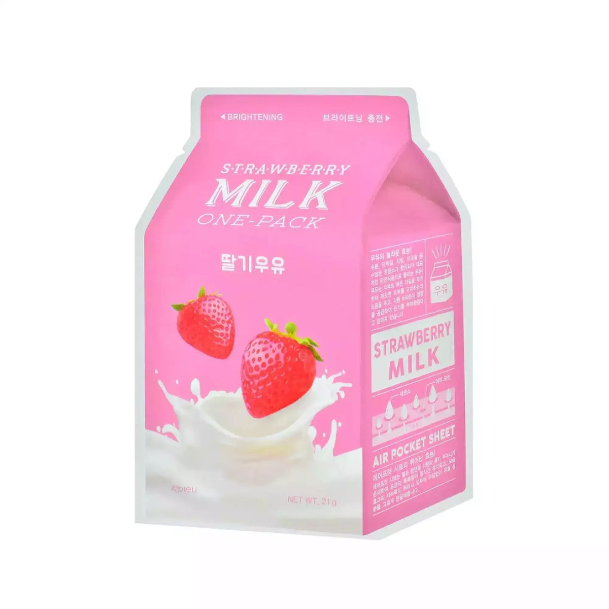 Cadeau – A'PIEU - Milk One Pack : Fraise