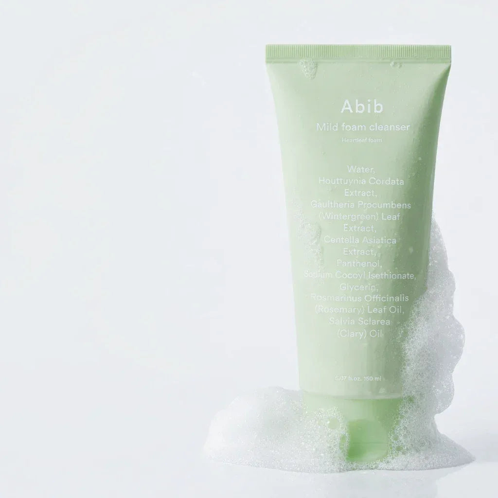 Abib - Acne Foam Cleanser Heartleaf Foam - Holy Skin