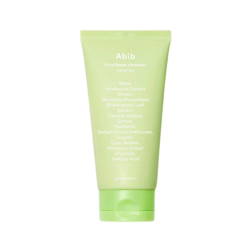 Abib - Acne Foam Cleanser Heartleaf Foam - Holy Skin