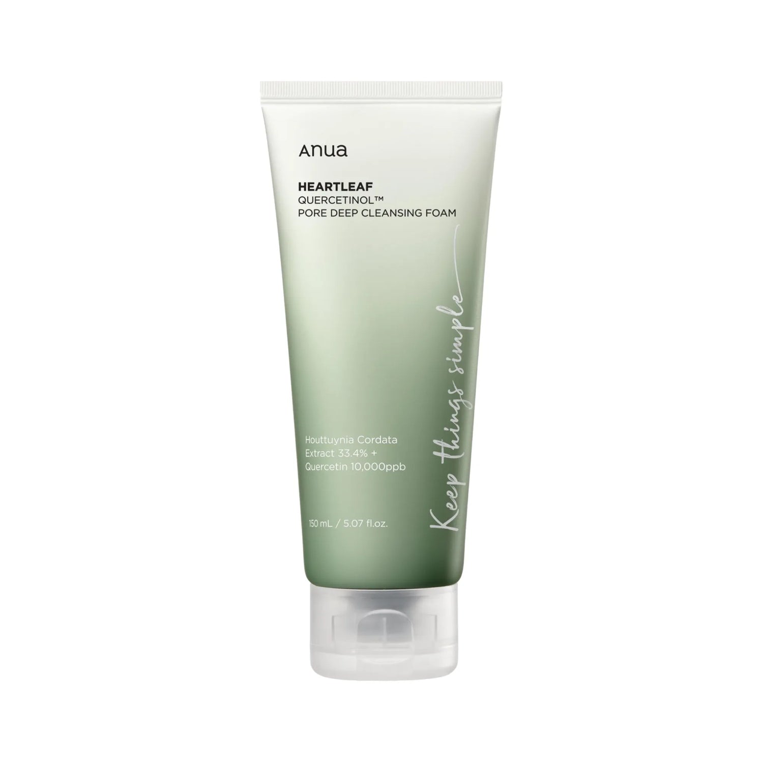 Anua - Heartleaf Quercetinol Pore Deep Cleansing Foam