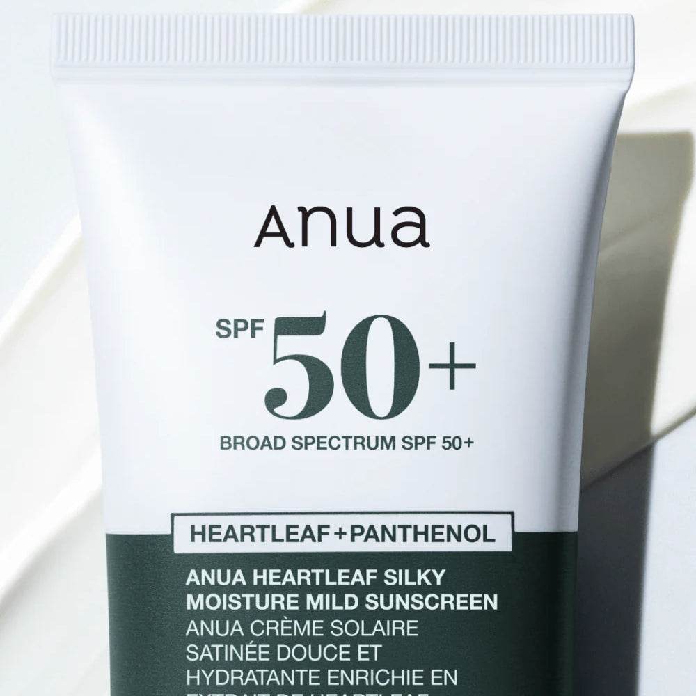 Anua - Heartleaf Silky Moisture Sun Cream - Holy Skin