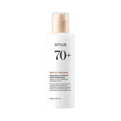 Anua - Rice 70 Intensive Moisturizing Milk